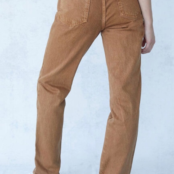 Brown 5-button jeans - Picture 3 of 9